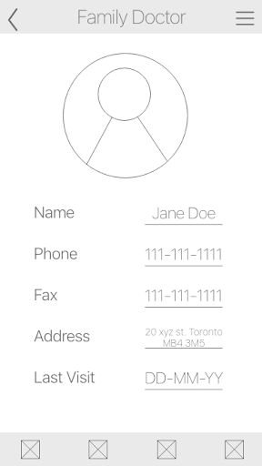 Low-Fidelity Wireframe