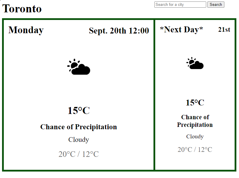 Weather Application